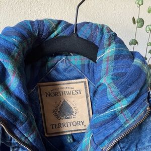 Flannel lined jean jacket 🧢👖